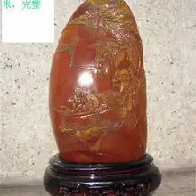 康熙五彩人物苹果尊