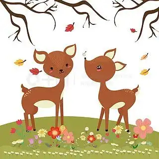 图片免费下载鹿插画素材鹿插画模板千图网