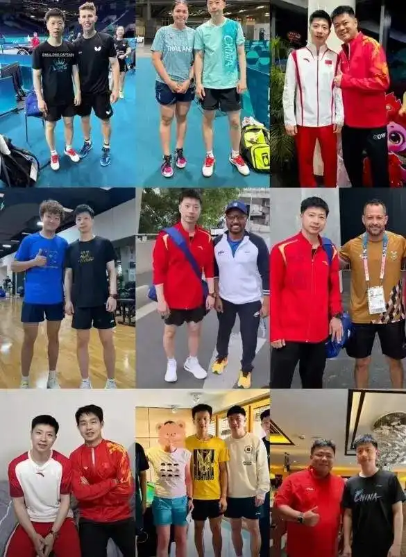 千张合影马龙5a魅力引爆奥运村,樊振东与纳达尔阿尔卡拉斯同框