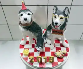 今晚读福犬旺年贺新春