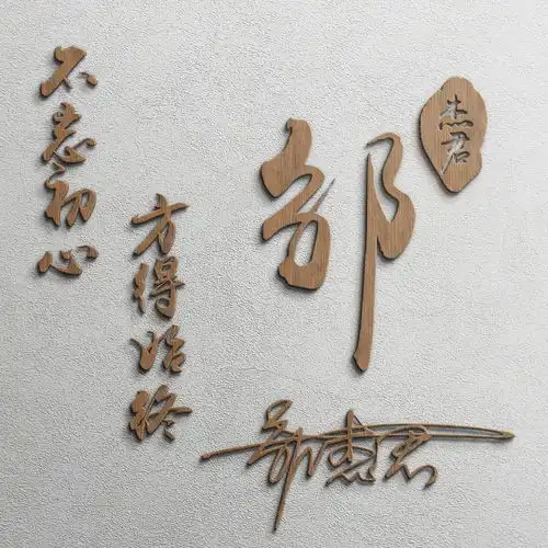 你该换微信头像了,二十张商务高清签名姓氏头像,看看有你的吗