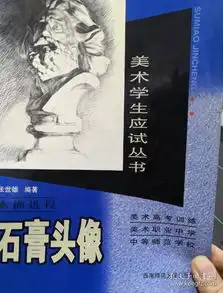美术学生应试丛书石膏头像美术高考训练美术职业中学中等师范学校张世雄