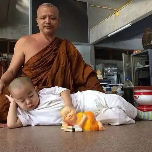 太可爱这些带佛珠的小和尚,萌翻了全世界