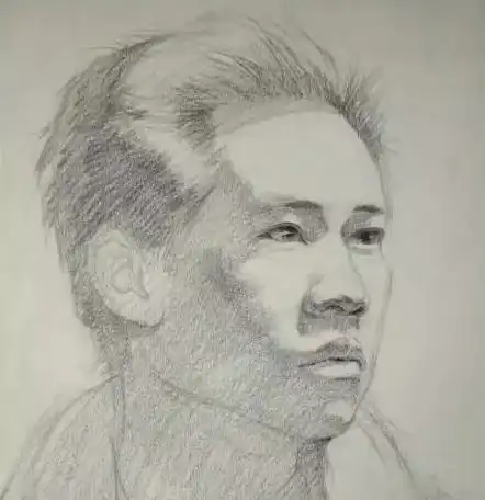 求人物脸部素描铅笔画的详细画法