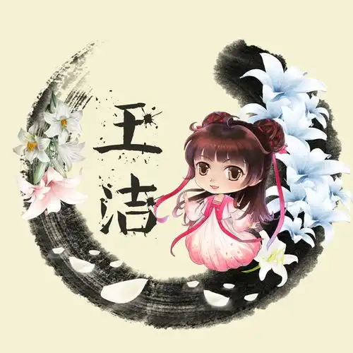 个性古风情侣姓氏微信头像订制属于你们自己的情侣头像