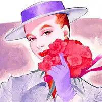 小说插画浪漫甜美系真人卡通头像制作