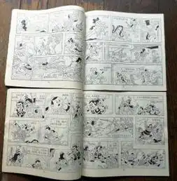 动画大王画库哪吒三兄弟上.下全套1988年上海人民美术出版社24开连环画