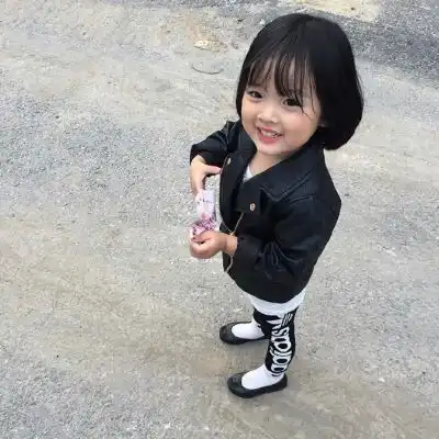 权律二头像闺蜜专用韩国萌娃权律二2020最新照片