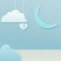 卡通蓝色小清新简约psd分层主图背景图片免费下载主图直通车psd千库网图片编号5384537