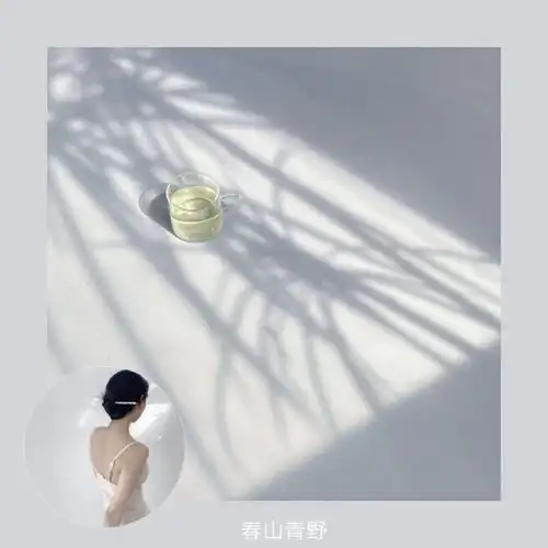 简约清冷风背景头像