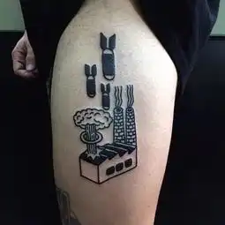 他们的纹身作品就像开玩笑,却深受欢迎搜狐时尚搜狐网