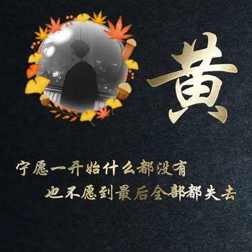 微信姓氏头像精选霸气签名头像来一波,这里一定有你喜欢的