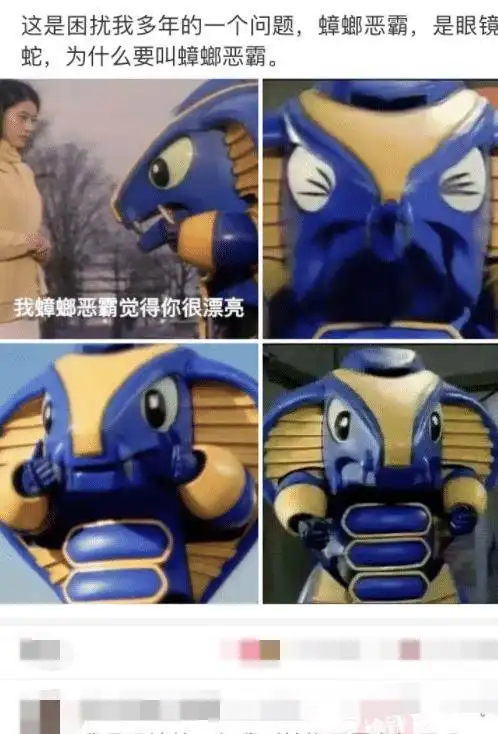 明明是眼镜蛇,为啥要叫蟑螂恶霸看到网友的评论之后我没事了