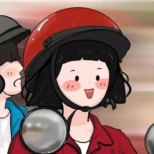 情侣头像今天吃了酸溜鱼,鱼溜走了