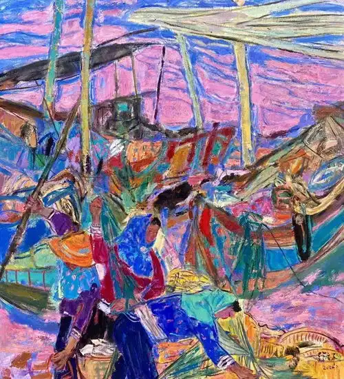 进京油画全集第十四届全国美展