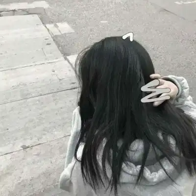 时尚小清新女生头像只会一直好好爱一个人