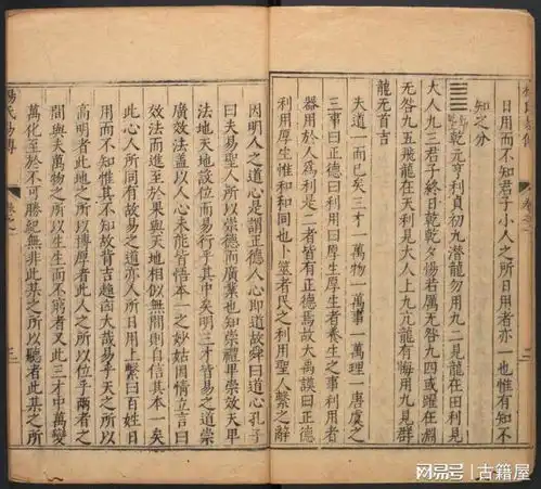 万历二十三年刻本杨氏易传宋朝杨简撰