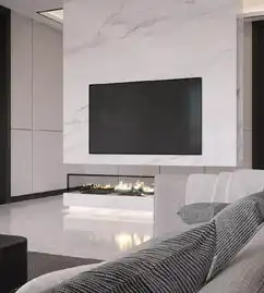 118㎡极简的黑白调打造有格调的家