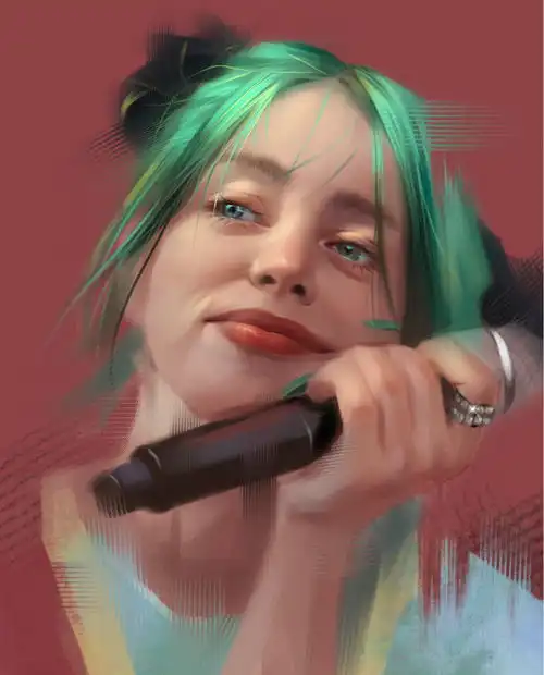 氛围感拉满厚涂插画壁纸