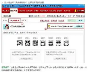 qq会员可以自己制作7天自动换头像吗