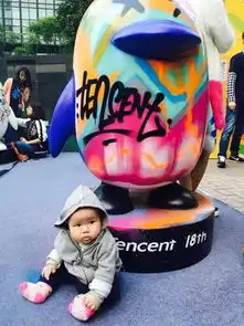 腾讯大厦惊现70只巨人企鹅画风各异都被玩坏了