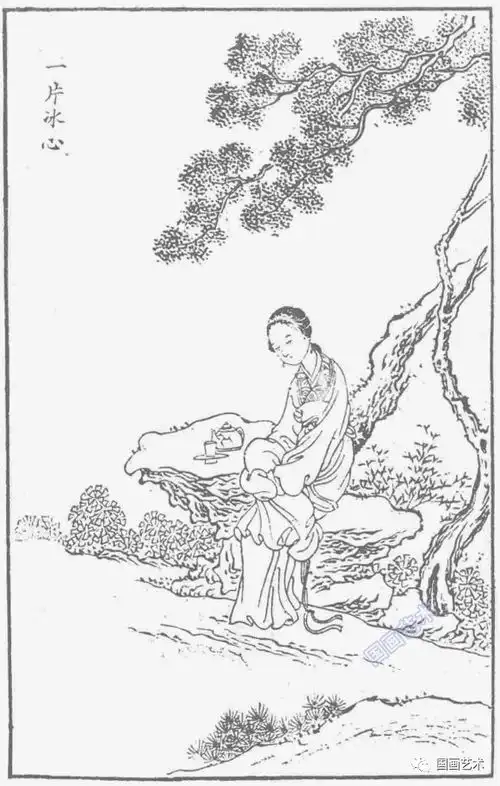 白描资料分享王小梅百美画谱4