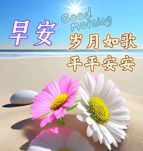 周未真诚暖心的早上好问候语,免打字聊天的早安祝福图片温馨
