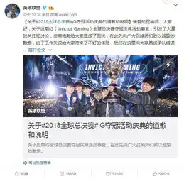 英雄联盟ig夺冠庆典活动延迟,王思聪甩百万抽奖