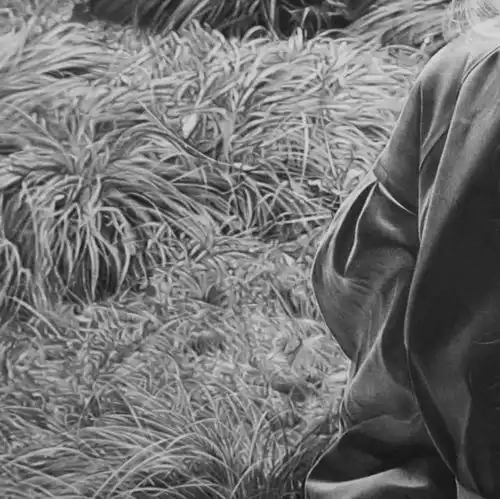 纽约艺术家luisianamera写实素描作品,还要相机干什么