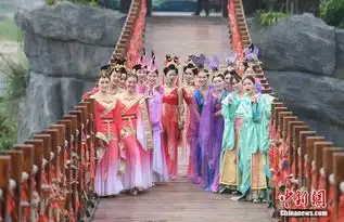 组图湖南宁乡举行古装相亲男子牵牛寻织女