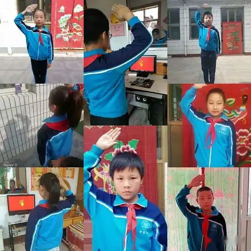 开学复课不留疫,入队宣誓迎六一西寺庄乡常寨学校六年级开学复课及六一入队仪式