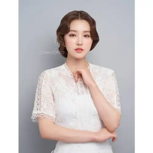 简约新娘发型