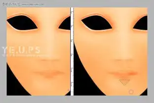 photoshop鼠绘简单的人脸面具