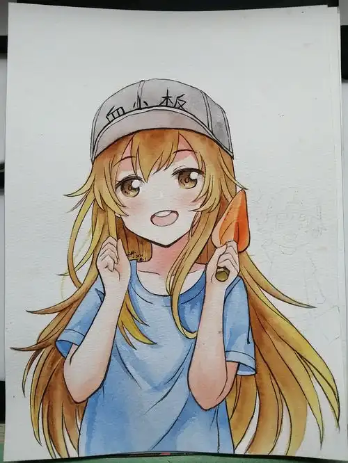 水彩手绘临摹作品