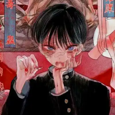 病男头像带血越恐怖图片