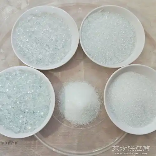恒信矿产品透明玻璃砂透明玻璃砂图片