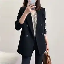 2022年春季西装外套女新款设计感小众轻熟ins洋气英伦风外套
