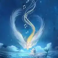 背景是蓝色的头像蓝色背景唯美头像
