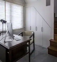 暖色原木搭配冷调瓷砖