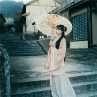 古风唯美美女头像大全天青色等烟雨