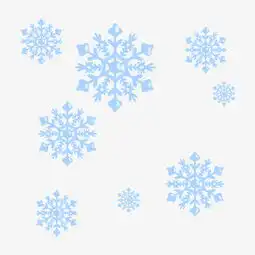 白色的雪花手绘插画图片素材其他格式下载动漫人物大全
