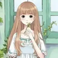情侣头像一男一女清新自然白色衣服