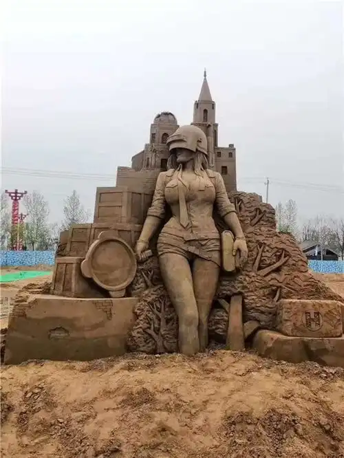 腾阳雕塑厂武汉儿童沙滩制作
