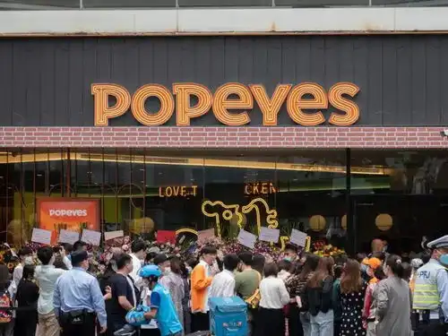 刚刚,tims中国控股股东出手网红炸鸡品牌popeyes关店后易主