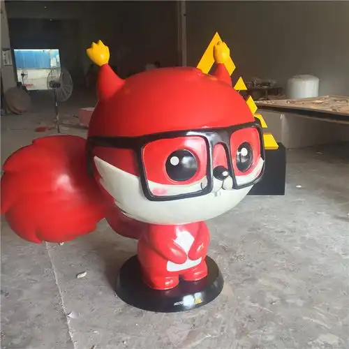 化州卡通熊猫雕塑厂家