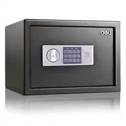 得力deli92620电子密码保管箱黑台h25无屏入墙入柜型92620图片大全邮乐官方网站