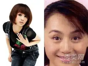 左岩和晶方琼谢娜董卿美女主播卸妆前后对比照