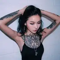 2021新款头像女有纹身2021最火纹身女头