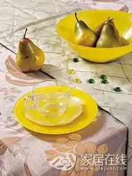 单色桌布用桌祺吸引眼球