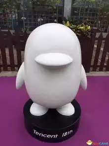 深圳腾讯大厦惊现70只巨人版qq企鹅画风太辣眼睛